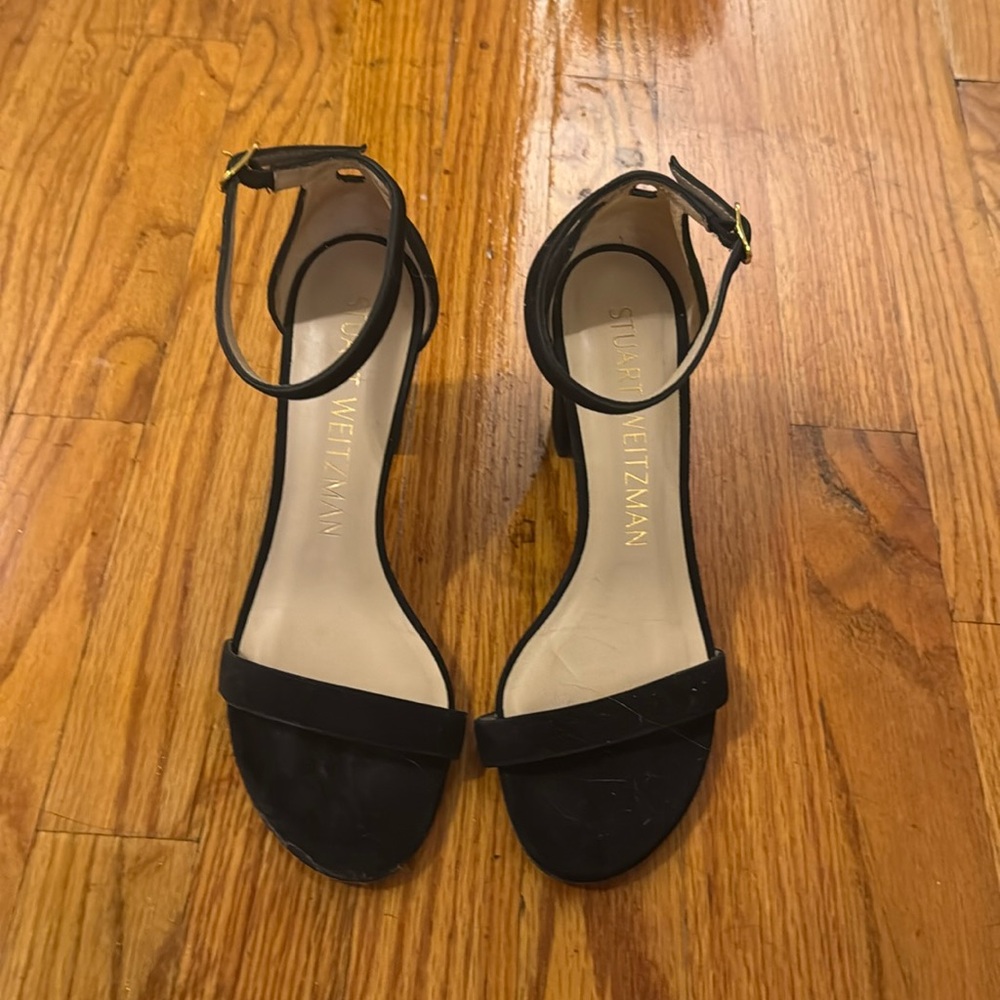 Stuart Weitzman Black Heels Size 7
